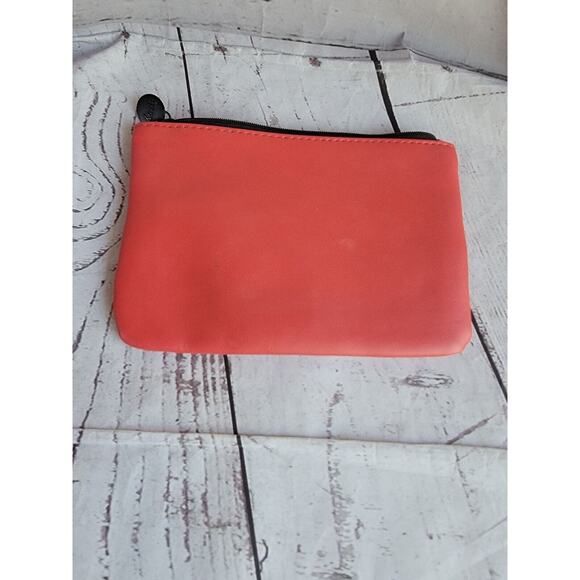 IPSY Red Sunglass/Mask Pattern Embossed Cosmetic Bag NWOT - Picture 4 of 7